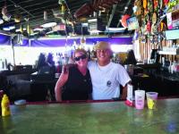 ... bartenders Kelly and Ricky ...