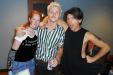 Candy with The Griswolds drummer Lachlan West and bassist Tim John. 
