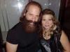 Famous guitarist John Petrucci (Dream Theater) came to hear his wife Rena Sands play guitar in Judas Priestess.