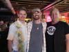 The men of Full Circle: Jeff Davis (bass), Sean Loomis (guitar) & Joe Mama (drums) during their show at Bourbon St.