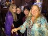 Behind the masks: Terry, Marybeth, Anita & Brenda at the Fat Tuesday party at Bourbon St.
