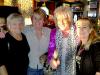 Sir Rod fans Debbie, Joan & wife Monica with the music icon impersonator Tommy Edward at BJ's.