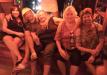 The ladies preparing for The Amish Outlaws to start:  Sheila, Joyce, Pat, Carolyn & Terri.