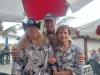 Sporting her new ‘Lauren Glick Band’ hat, Brenda posed with dancers Bill & Terry at Coconuts.