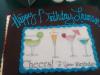 Reminiscent of her Martinis in Heaven album, this was Lauren’s birthday cake.