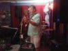 Awesome guitarist Jimmy Rowbottom came by to play a few after his earlier gig with Randy Lee.