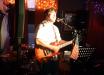 Vincent charms the crowd with his music, stories and smiles on Sunday at Bourbon St.