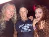 Surreal was awesome as always; guitarist Brian, new drummer Chris Hanson & fan/friend Christi Lee.