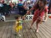 Adorable Kira wouldn't let mom Kelley leave the dance floor at Coconuts.