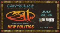 The Unity Tour - 311 w/ New Politics 